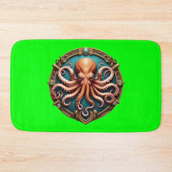 Item preview, OCTOPUS SHIELD (#00FF00) designed and sold by Marlon Oseguera.