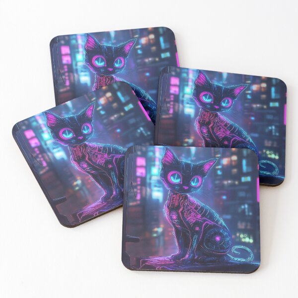 Item preview, Cyberpunk Cat designed and sold by Rtymer.