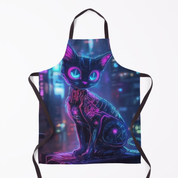 Item preview, Cyberpunk Cat designed and sold by Rtymer.