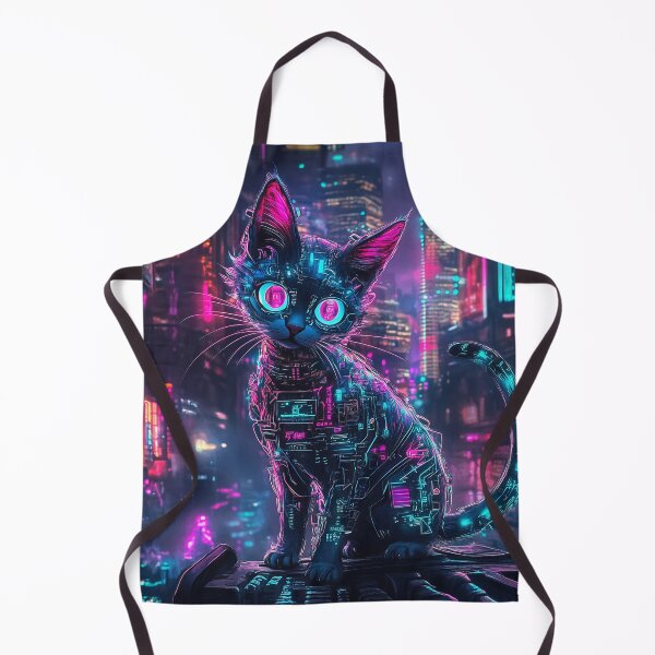 Item preview, Cyberpunk Cat designed and sold by Rtymer.