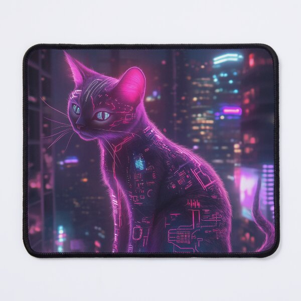 Item preview, Cyberpunk Cat designed and sold by Rtymer.