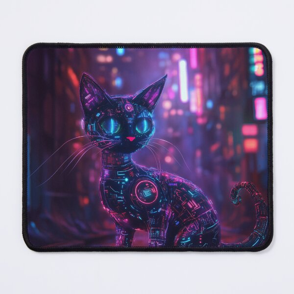 Item preview, Cyberpunk Cat designed and sold by Rtymer.