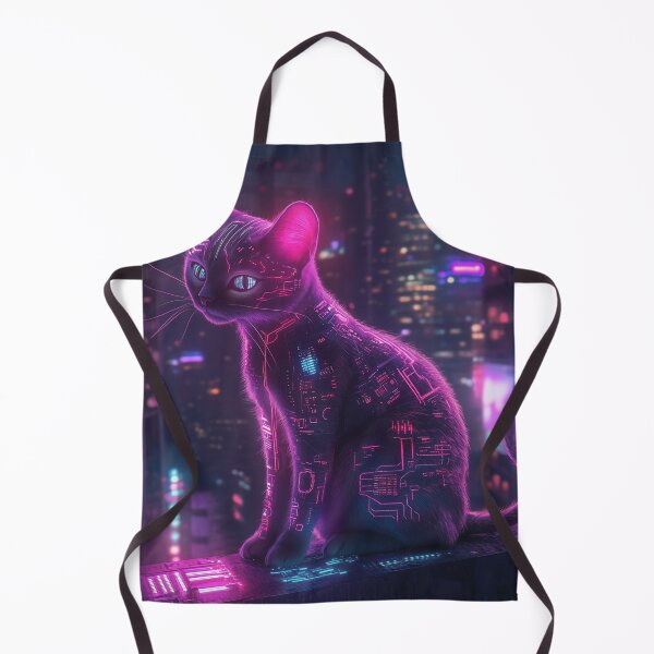 Item preview, Cyberpunk Cat designed and sold by Rtymer.