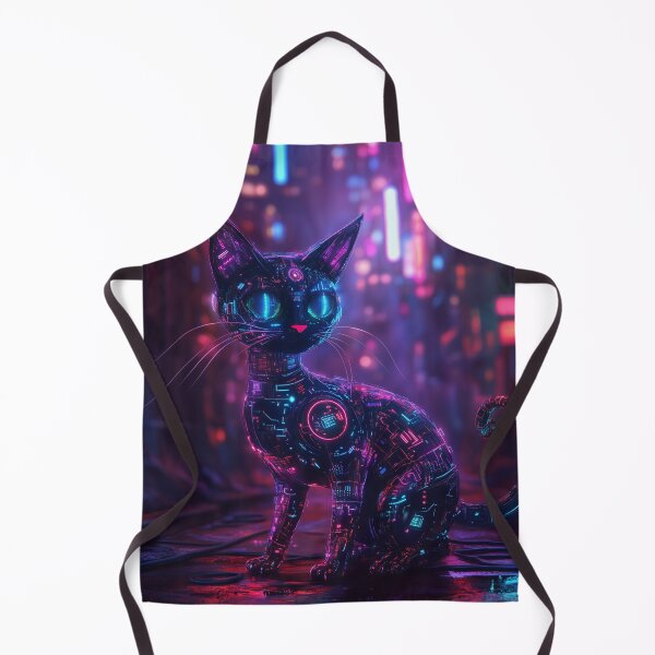 Item preview, Cyberpunk Cat designed and sold by Rtymer.