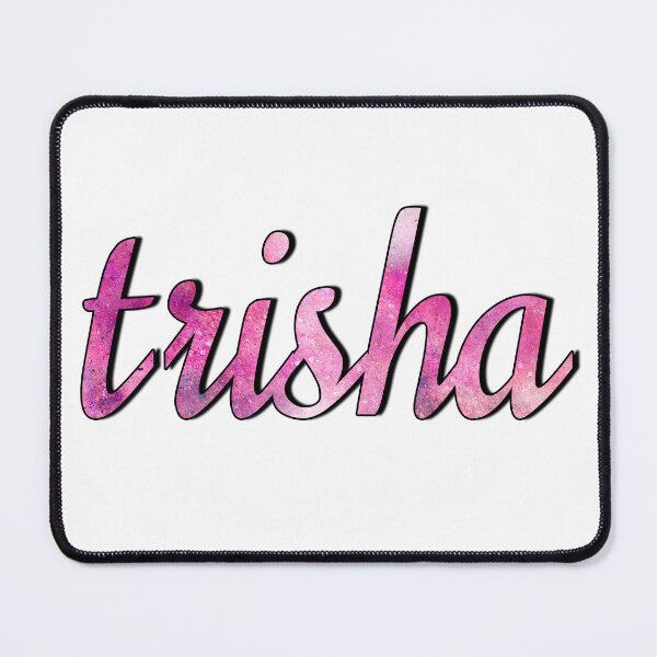 Item preview, TRISHA Personalized Name Birthday Tag Family Name TRISHA Girl Custom Name First Name Last Name  designed and sold by HalloweenGift.