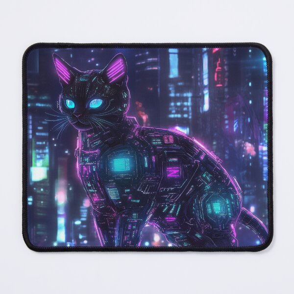Item preview, Cyberpunk Cat designed and sold by Rtymer.