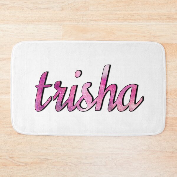 Item preview, TRISHA Personalized Name Birthday Tag Family Name TRISHA Girl Custom Name First Name Last Name  designed and sold by HalloweenGift.