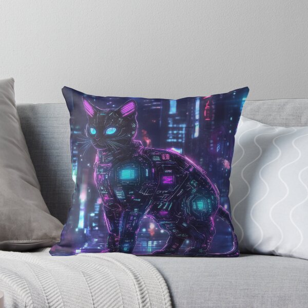 Item preview, Cyberpunk Cat designed and sold by Rtymer.