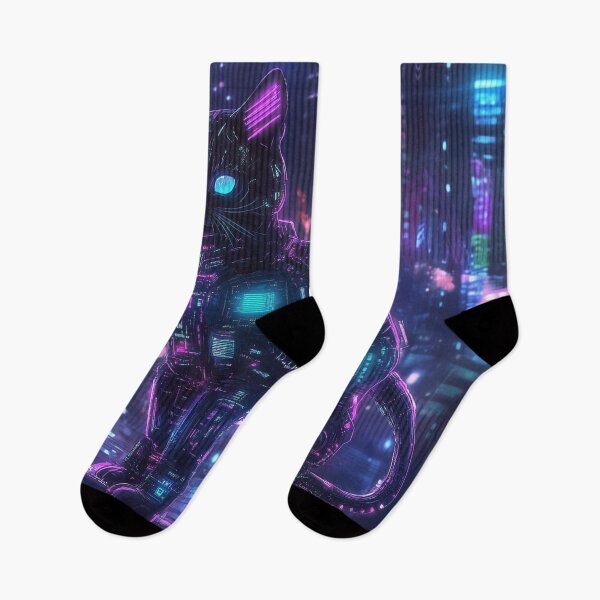Item preview, Cyberpunk Cat designed and sold by Rtymer.