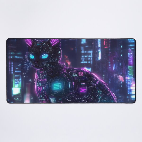 Item preview, Cyberpunk Cat designed and sold by Rtymer.