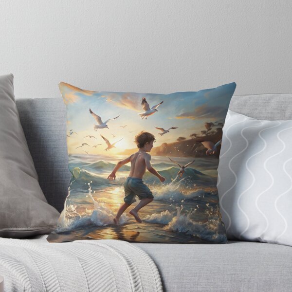 Item preview, Young boy enjoys playing with the waves designed and sold by Made-by-Gus.