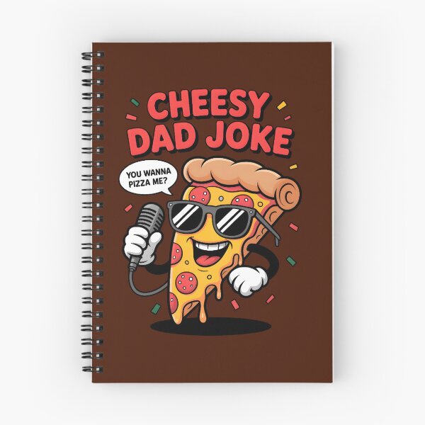 Item preview, Cheesy Dad Joke Slice of Pizza designed and sold by box-artshop.