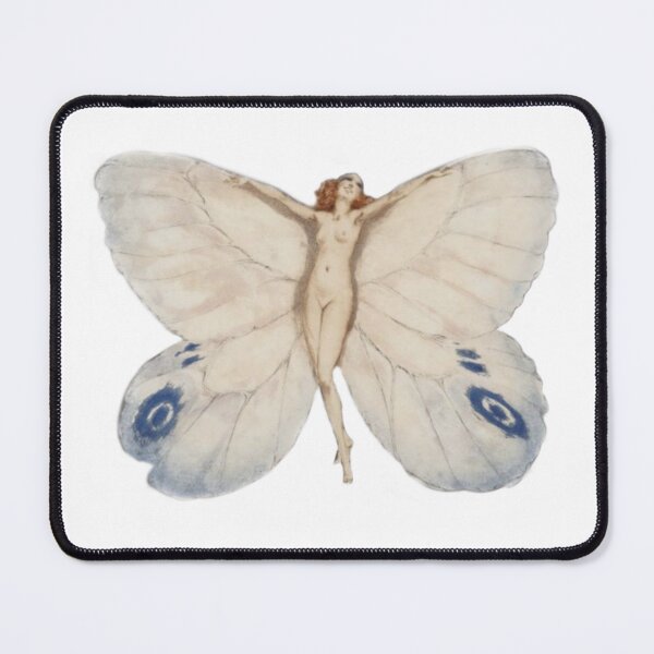 Item preview, Vintage butterfly woman designed and sold by Pixiedrop.