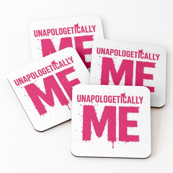 Item preview, Unapologetically Me Neon Red Grunge Typography – Empowerment Statement Design designed and sold by GemBob Creations.