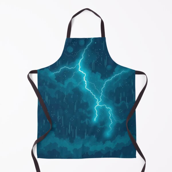 Item preview, "Mystic Voltage – Game Over Energy" Pixel Storm Art designed and sold by apoknight.