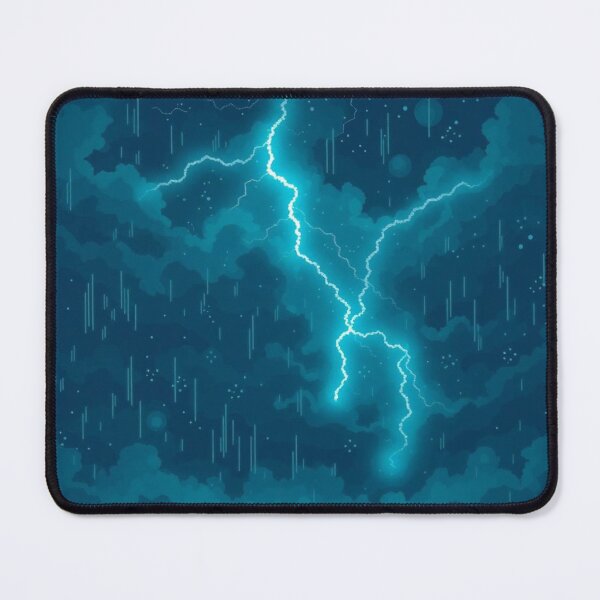 Item preview, "Mystic Voltage – Game Over Energy" Pixel Storm Art designed and sold by apoknight.