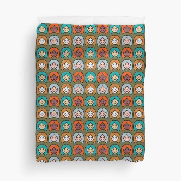 Item preview, Cute girls, mid century style designed and sold by susyrdesign.