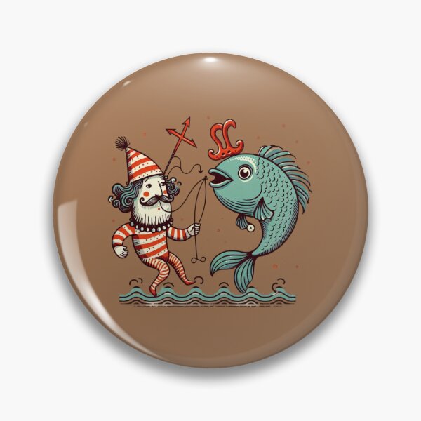 Item preview, Pisces Vintage – Retro Zodiac Art designed and sold by EuropeanPrints.