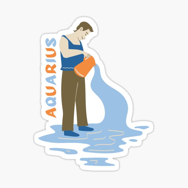 Item preview, AQUARIUS ILLUSTRATION designed and sold by AteaConcept.