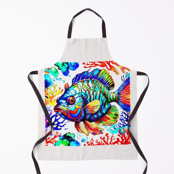 Item preview, The mandarin fish Synchiropus splendidus nu series #1 designed and sold by Helios Be. Lavsh.