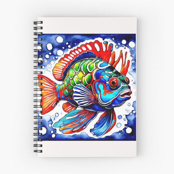 Item preview, The mandarin fish Synchiropus splendidus nu series #2 designed and sold by Helios Be. Lavsh.