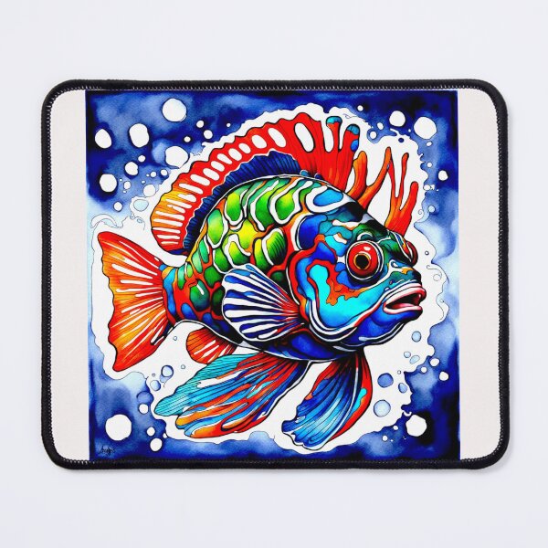 Item preview, The mandarin fish Synchiropus splendidus nu series #2 designed and sold by Helios Be. Lavsh.