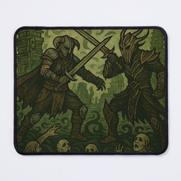 Item preview, DragonBorn and Miraak Fighting designed and sold by My Artprintz.