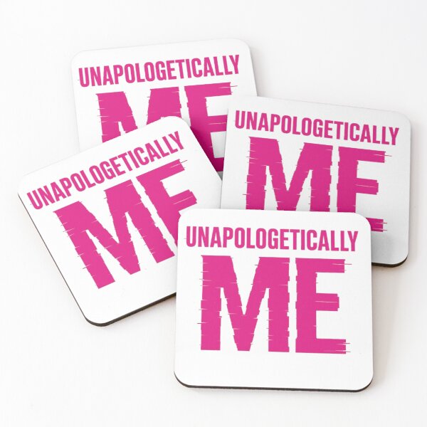 Item preview, Unapologetically Me – Glitch Bold Pink Empowerment Quote Design designed and sold by GemBob Creations.