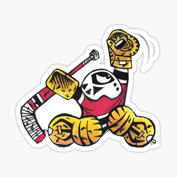 Small Saves Hockey Goalie Catching Glove Save Sticker