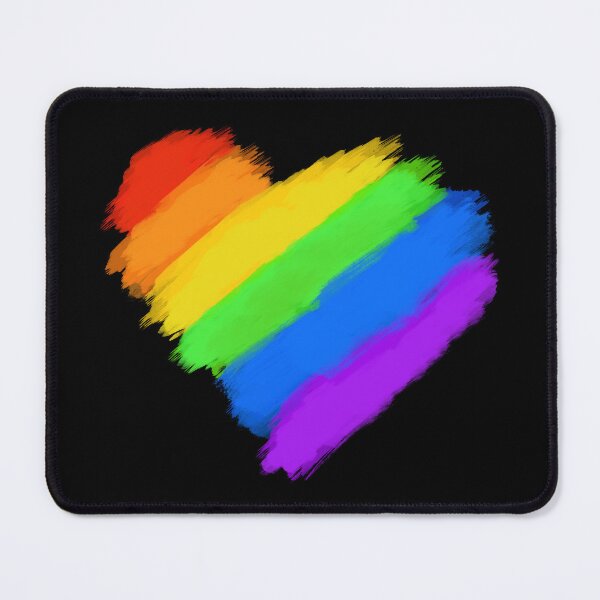 Item preview, LGBT Watercolor Style Rainbow Heart designed and sold by SpaceAlienTees.