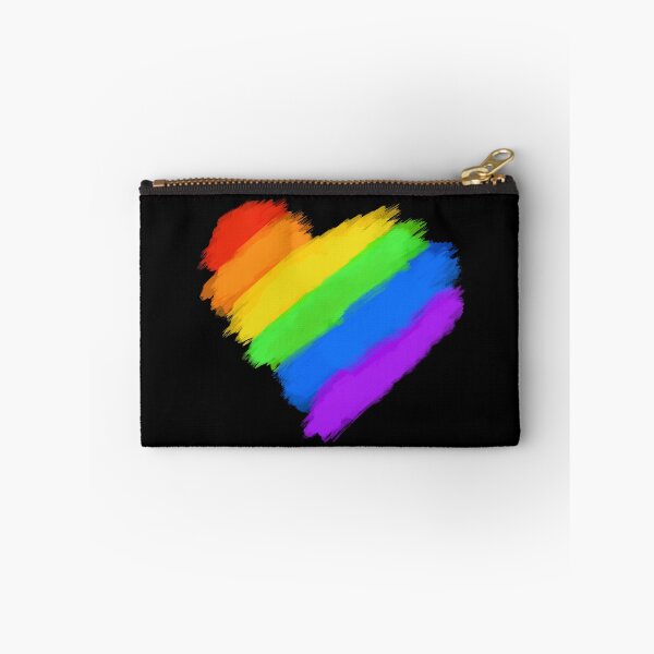 Item preview, LGBT Watercolor Style Rainbow Heart designed and sold by SpaceAlienTees.