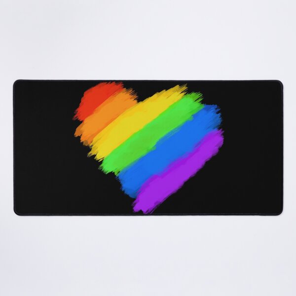 Item preview, LGBT Watercolor Style Rainbow Heart designed and sold by SpaceAlienTees.