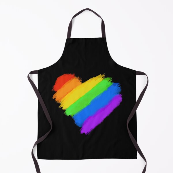 Item preview, LGBT Watercolor Style Rainbow Heart designed and sold by SpaceAlienTees.