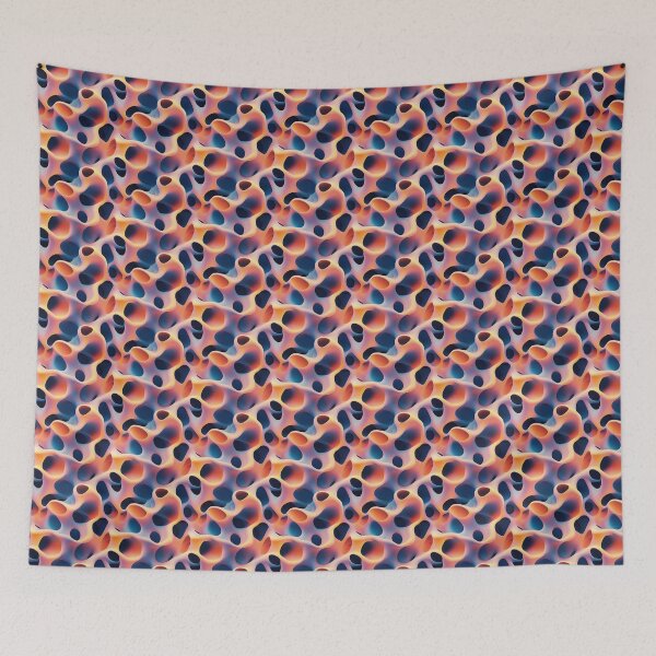Item preview, Biomorphic Shapes Soft Gradients Organic Design designed and sold by MidArtForge.