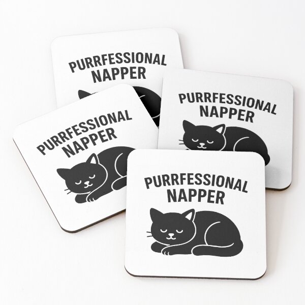 Item preview, PURRFESSIONAL NAPPER designed and sold by TheWonkyEaselCo.
