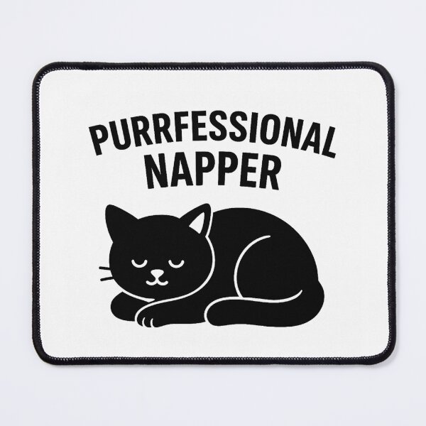 Item preview, PURRFESSIONAL NAPPER designed and sold by TheWonkyEaselCo.