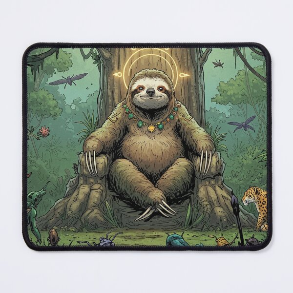 Item preview, sloth god designed and sold by strangeloom.
