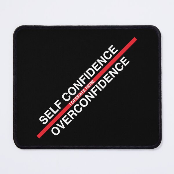 Item preview, Self-confidence/Overconfidence- I operate here designed and sold by rebuZZ-Apparels-The Minimalistic Buzz.