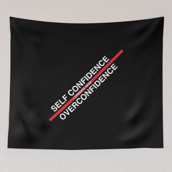 Item preview, Self-confidence/Overconfidence- I operate here designed and sold by rebuZZ-Apparels-The Minimalistic Buzz.