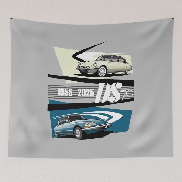 Item preview, DS 70th Anniversary graphic illustration  designed and sold by RJWautographics.