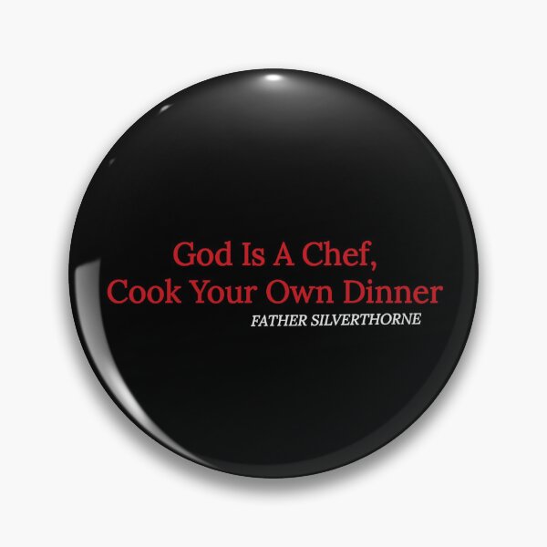 Item preview, God Is A Chef designed and sold by SilverProd73.