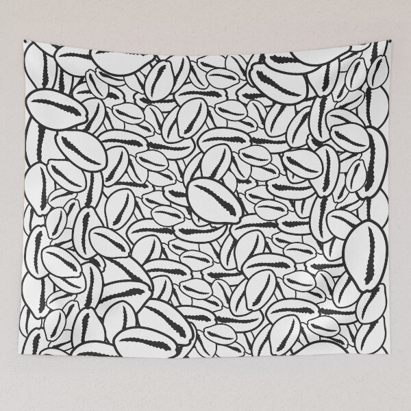 Item preview, Bogolan cowrie from Africa designed and sold by Wolagno.