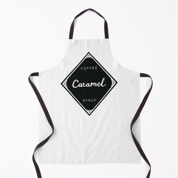 Item preview, Caramel Coffee Syrup Label designed and sold by LellsCreates.
