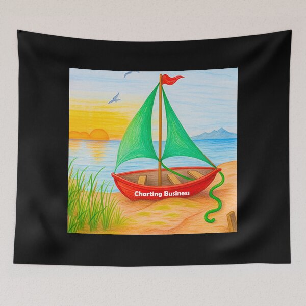 Item preview, The Long Journey in Business designed and sold by annenambiro.