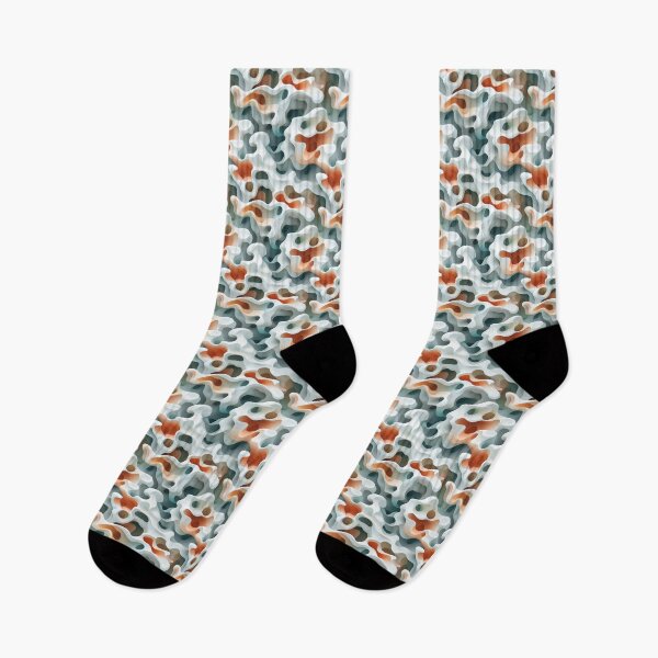 Item preview, Biomorphic Shapes Soft Gradients Organic Design designed and sold by MidArtForge.