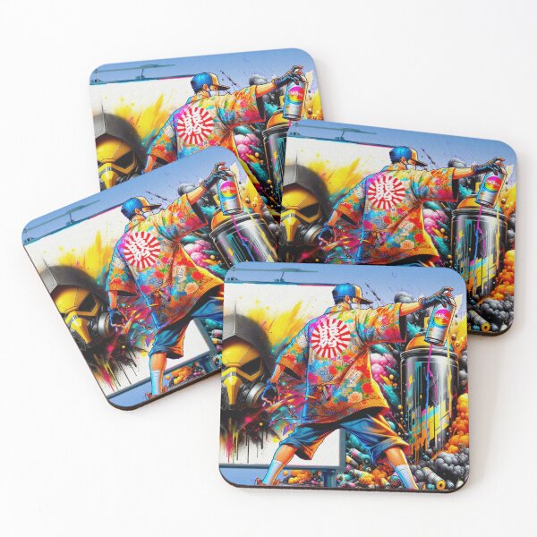 Item preview, Street art explosion designed and sold by KRISS DEL - STUDIO.