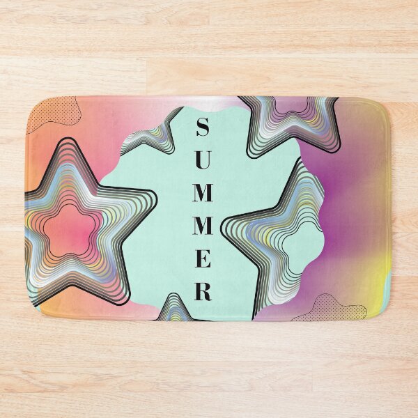 Item preview, dreamy Summer stars retro style designed and sold by NB-Artmagic.