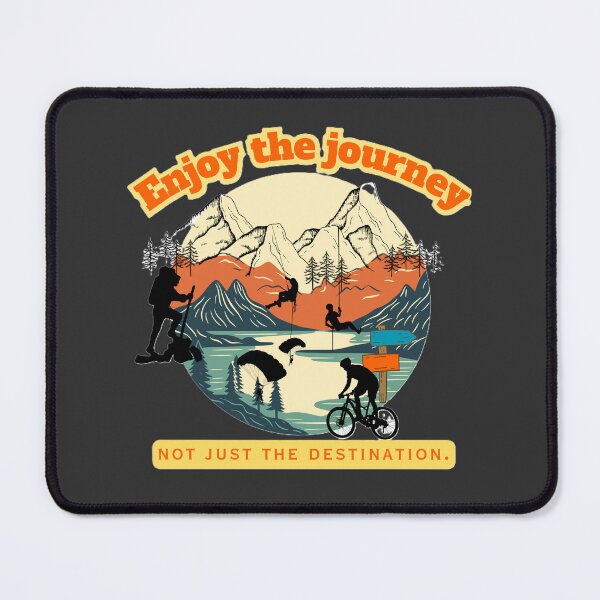 Item preview, Enjoy the journey, not just the destination. designed and sold by Chellie's A&D .