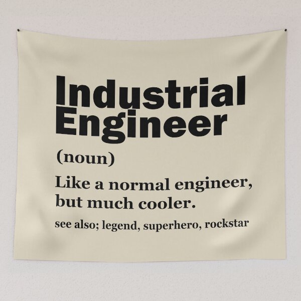 Item preview, Industrial engineering definition Graduate engineer technician technologist designed and sold by Alexaltay.