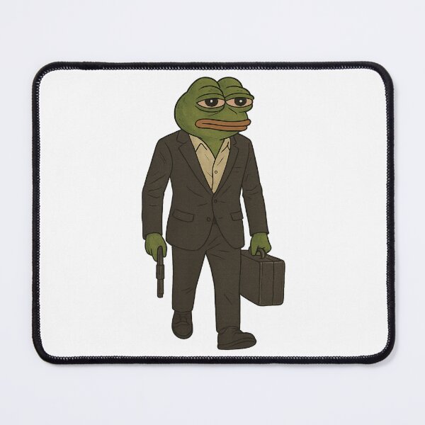 Item preview, Agent PEPE designed and sold by Kunst-Shirt.